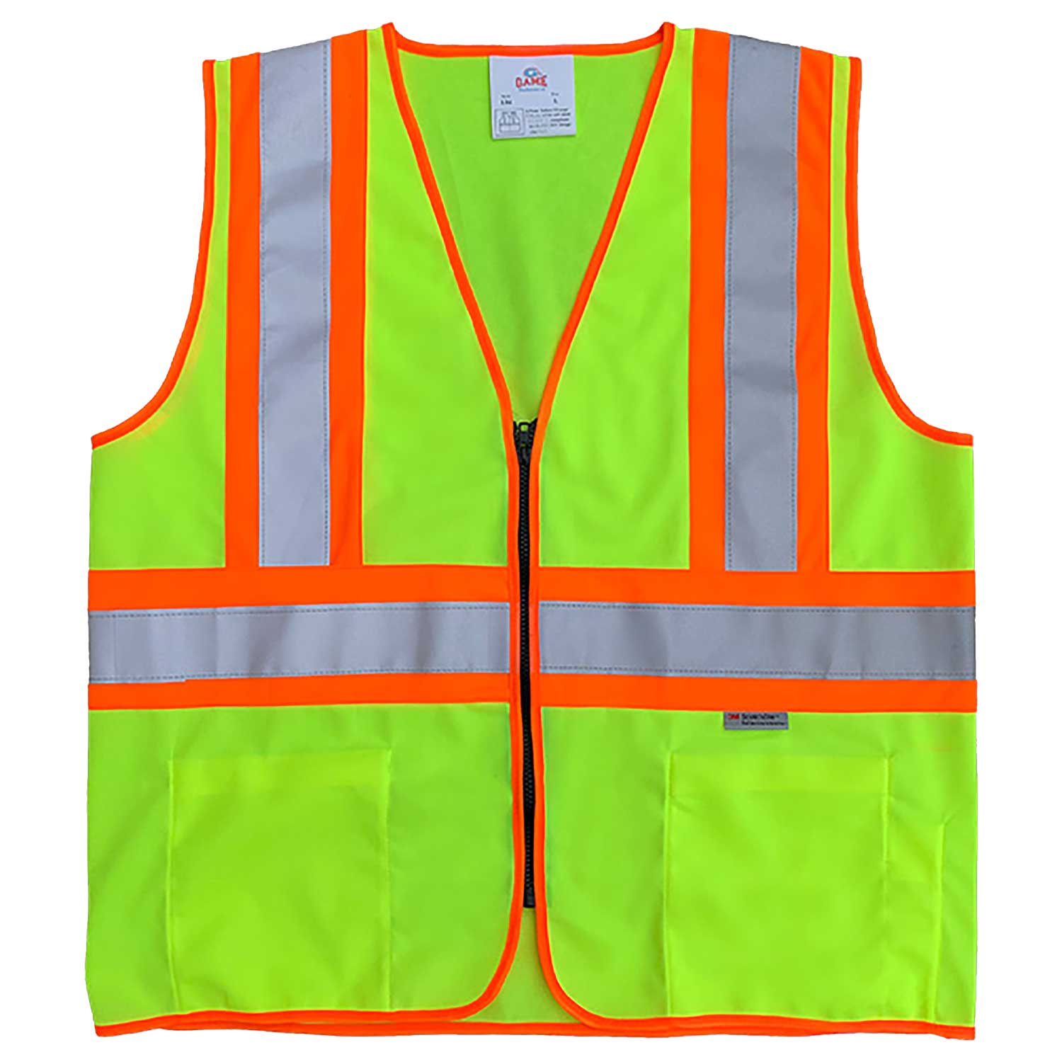 I-84 GAME Class II Safety Vest with Zipper – Reality Workwear