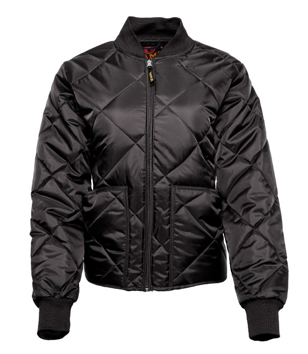 1221-JW The Bravest Ladies' Diamond Quilt Jacket