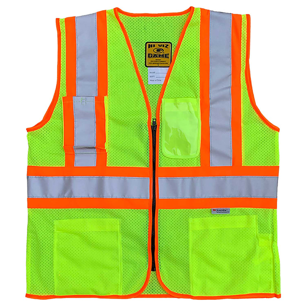I-85 GAME Class 2 Mesh Vest with ID Holder