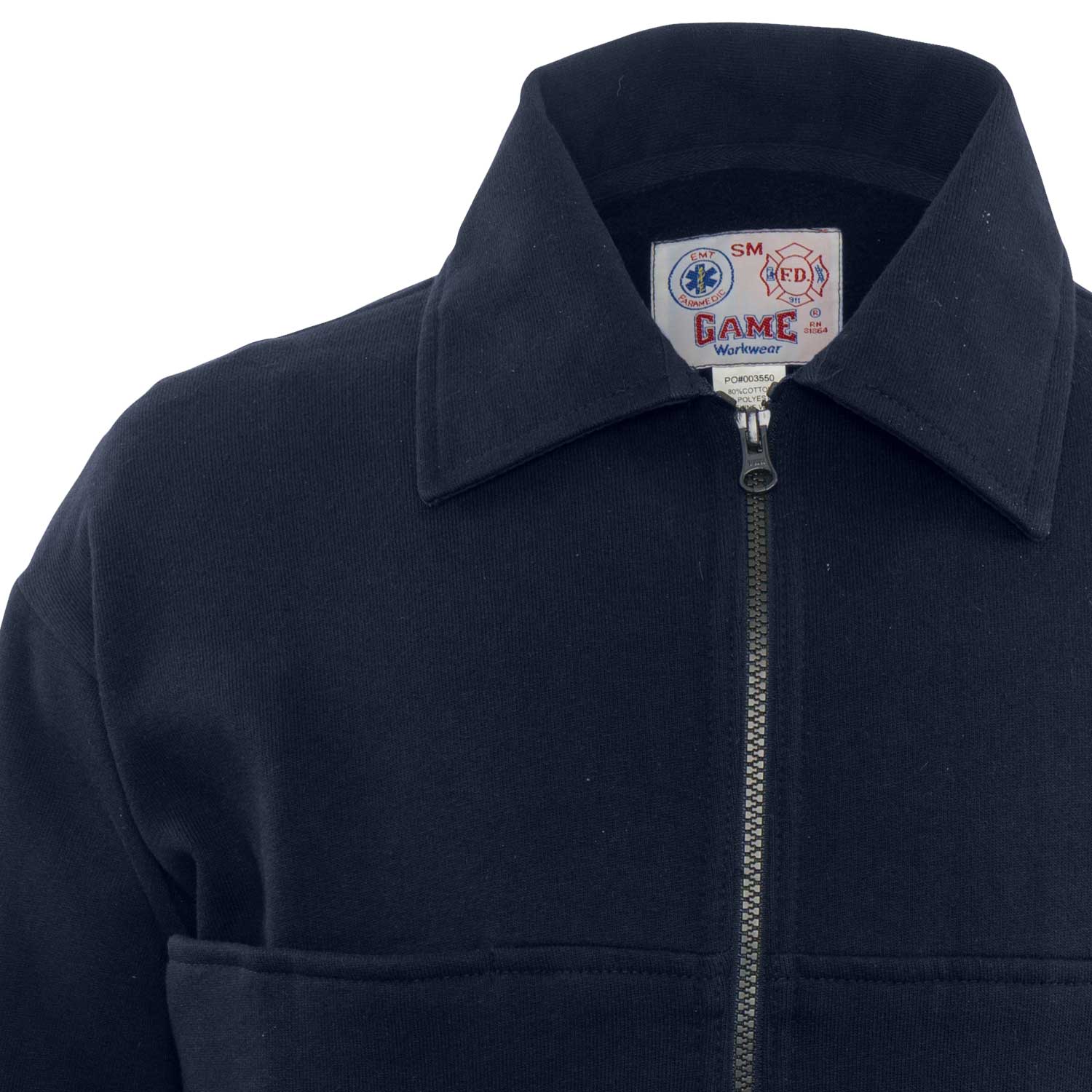 8075 GAME Full-Zip Workshirt – Reality Workwear